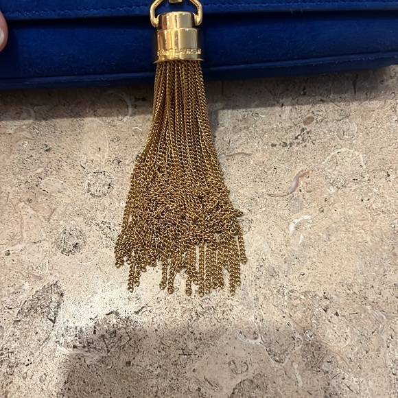 Kate YSL Tassel suede purse - Picture 2 of 10